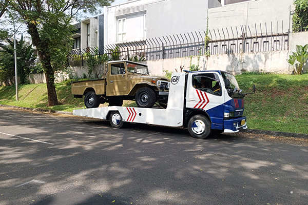 Towing flatbed gendong